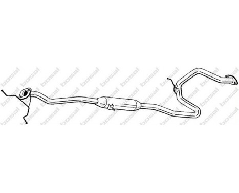 Middle Silencer 287-169 Bosal