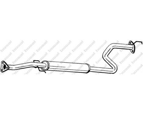 Middle Silencer 287-213 Bosal