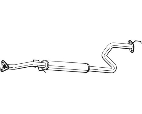 Middle Silencer 287-213 Bosal, Image 2