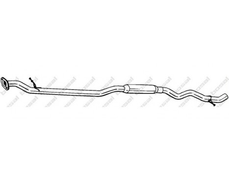 Middle Silencer 287-217 Bosal