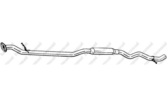 Middle Silencer 287-217 Bosal