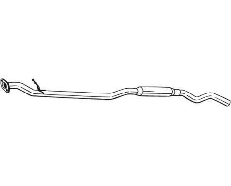 Middle Silencer 287-217 Bosal, Image 2