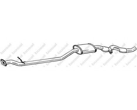 Middle Silencer 287-237 Bosal