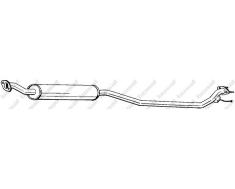 Middle silencer 287-289 Bosal