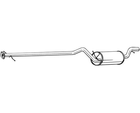 Middle Silencer 287-403 Bosal, Image 2