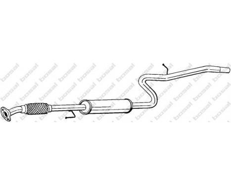Middle Silencer 287-419 Bosal