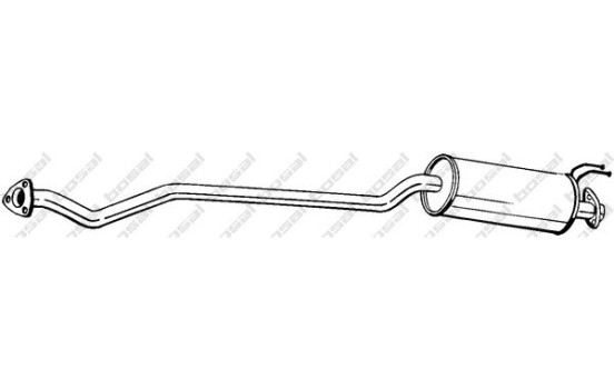 Middle Silencer 287-441 Bosal