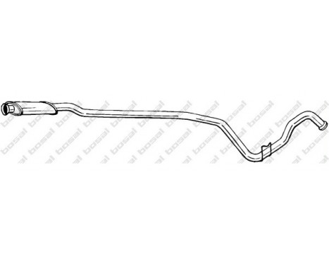 Middle Silencer 287-509 Bosal