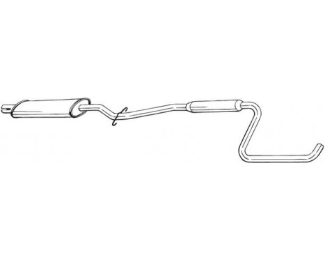 Middle Silencer 288-009 Bosal, Image 2