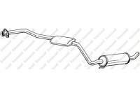Middle Silencer 288-085 Bosal