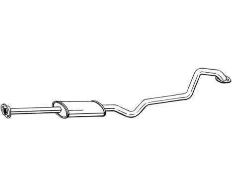 Middle Silencer 288-093 Bosal, Image 2