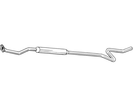 Middle Silencer 288-137 Bosal, Image 2