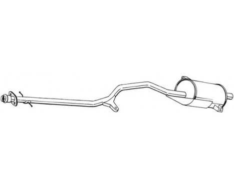 Middle Silencer 288-215 Bosal, Image 2