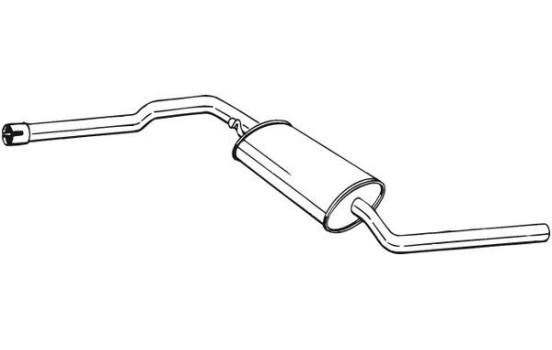 Middle Silencer 288-229 Bosal, Image 2