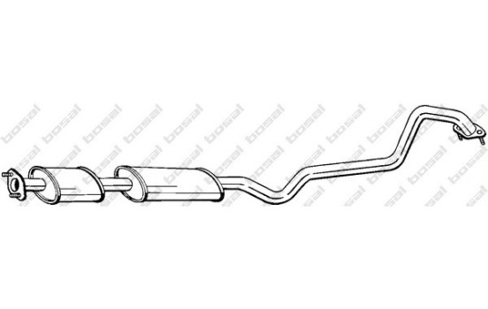 Middle Silencer 288-389 Bosal