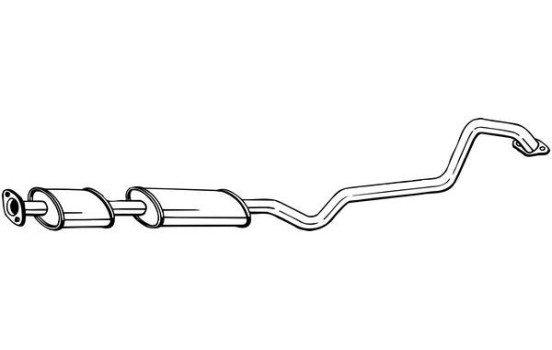 Middle Silencer 288-389 Bosal, Image 2
