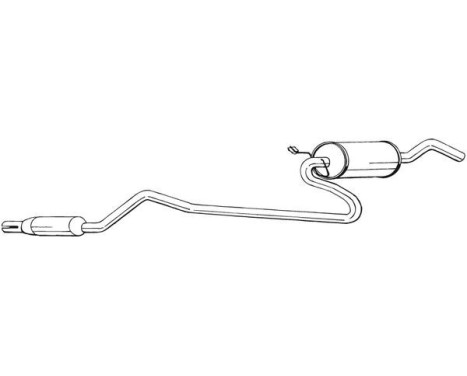Middle Silencer 288-773 Bosal, Image 2