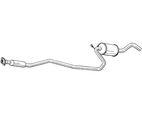 Middle Silencer 288-789 Bosal, Image 2