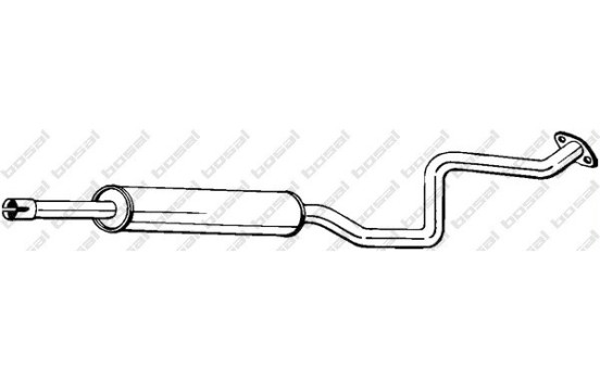 Middle Silencer 289-133 Bosal