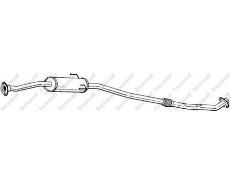 Middle Silencer 289-415 Bosal