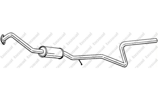 Middle Silencer 289-473 Bosal