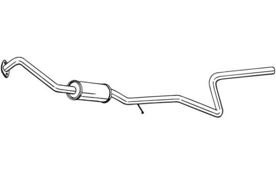 Middle Silencer 289-473 Bosal, Image 2