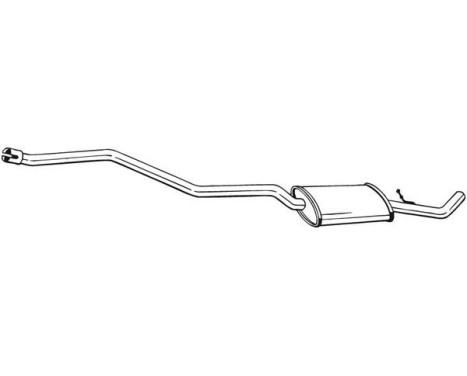 Middle Silencer 290-001 Bosal, Image 2
