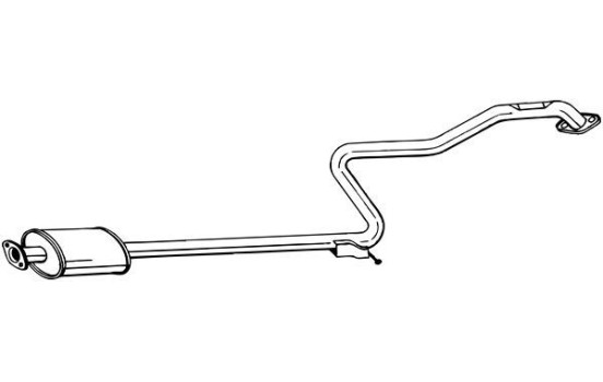 Middle Silencer 290-109 Bosal, Image 2