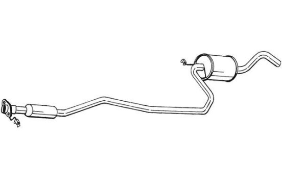 Middle Silencer 290-793 Bosal, Image 2