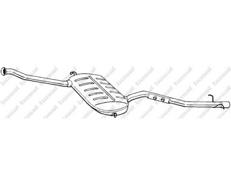 Middle Silencer 291-119 Bosal