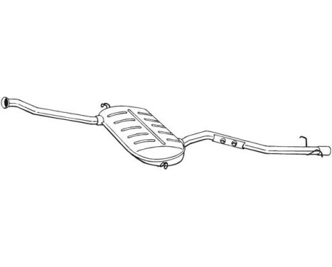 Middle Silencer 291-119 Bosal, Image 2