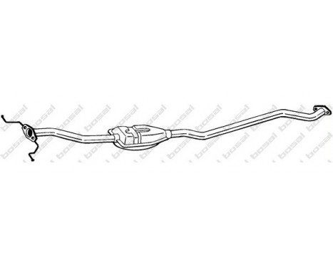 Middle Silencer 291-127 Bosal