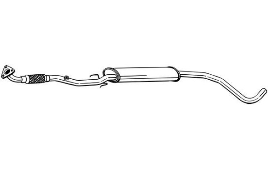 Middle Silencer 291-149 Bosal
