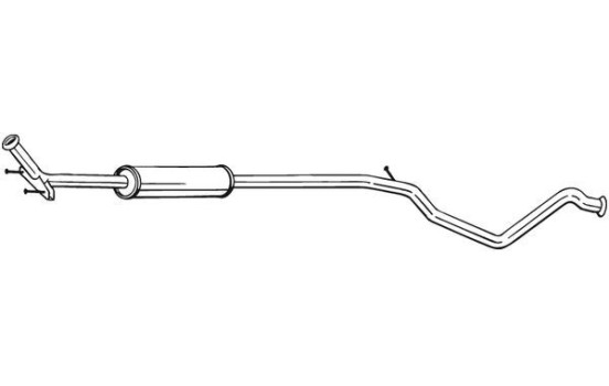 Middle Silencer 291-509 Bosal, Image 2
