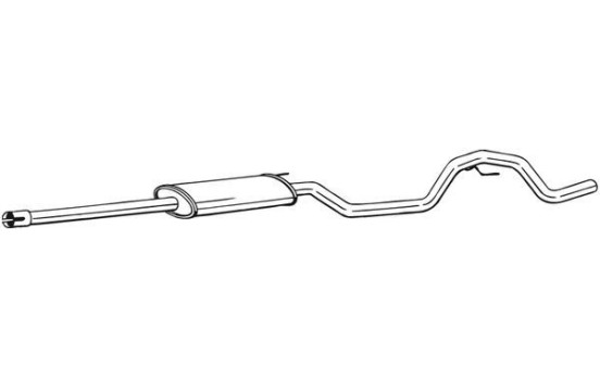 Middle Silencer 292-039 Bosal, Image 2