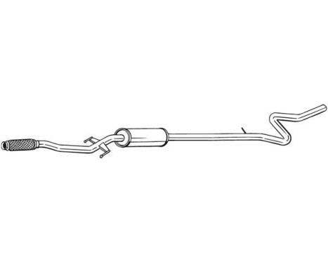 Middle Silencer 292-045 Bosal