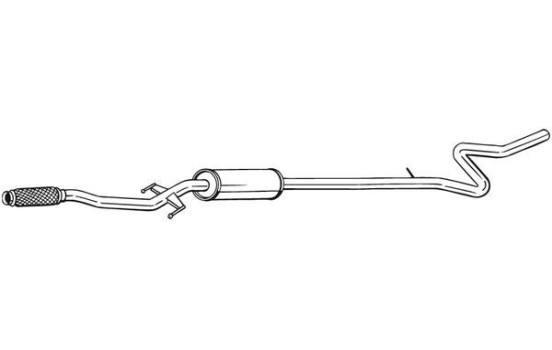 Middle Silencer 292-045 Bosal