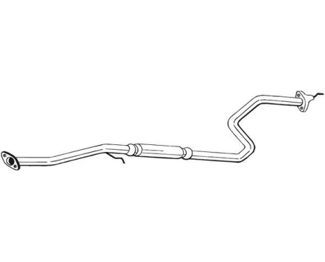 Middle Silencer 292-119 Bosal, Image 2