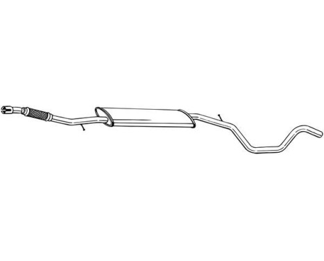 Middle Silencer 294-001 Bosal