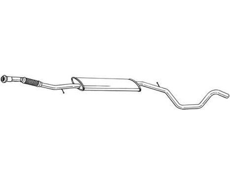 Middle Silencer 294-003 Bosal