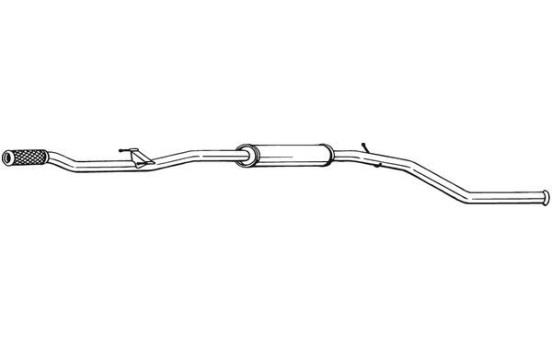 Middle Silencer 295-087 Bosal, Image 2