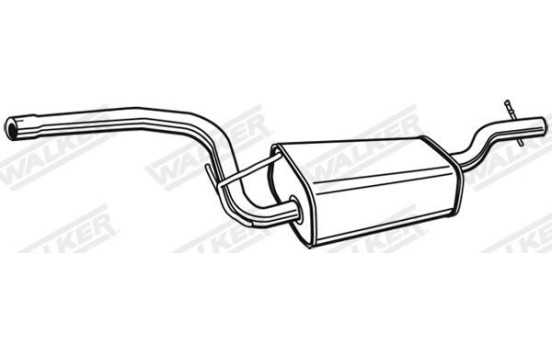 Middle Silencer 71002 Walker, Image 2