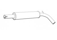 Middle Silencer 71341 Walker