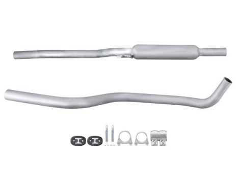 Middle silencer - Easy2Fit Kit - Set with mounting parts, Image 2