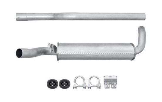 Middle silencer - Easy2Fit Kit - Set with mounting parts, Image 2