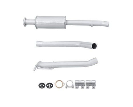 Middle silencer - Easy2Fit Kit - Set with mounting parts, Image 2