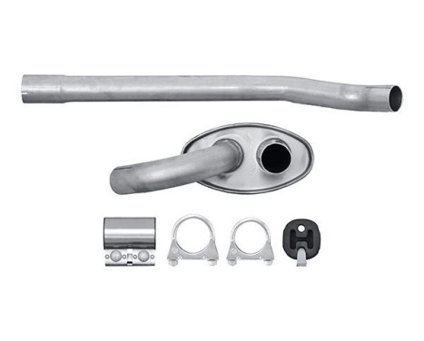 Middle silencer - Easy2Fit Kit - Set with mounting parts, Image 2