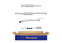 Middle silencer - Easy2Fit Kit - Set with mounting parts