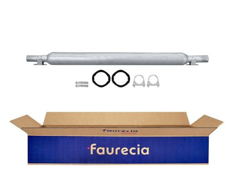 Middle silencer - Easy2Fit Kit - Set with mounting parts