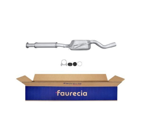 Middle silencer - Easy2Fit Kit - Set with mounting parts